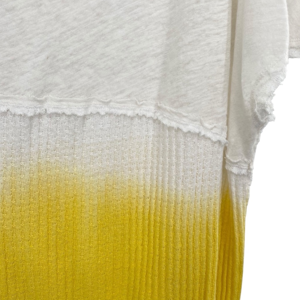 Free People We The Free Sun Dial Tee in Yellow - Picture 8 of 10